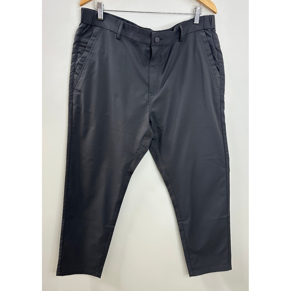Jack Archer Jetsetter Tech Pant 36 x 28 Charcoal Gray Golf Performance Travel - Picture 2 of 9